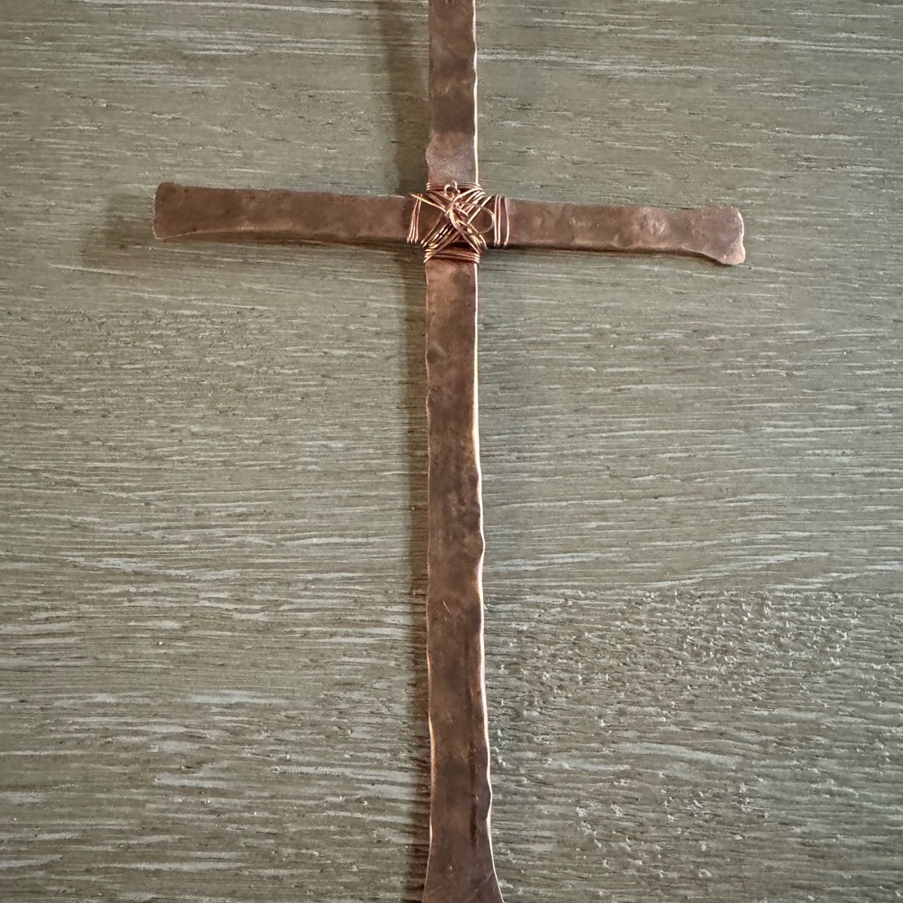 Handcrafted Copper Cross